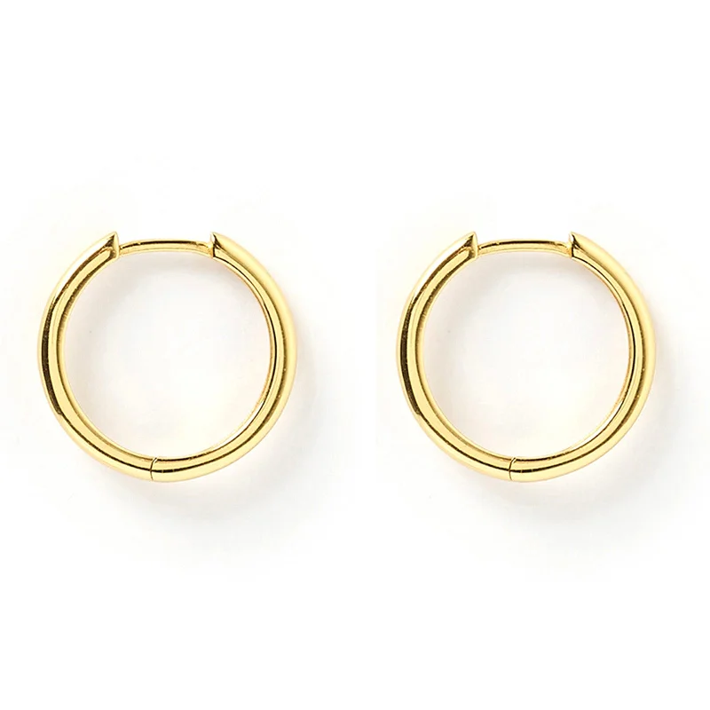 Best hoop earrings with oval shapes for a unique and elongated design-Scarlet Gold Hoop Earrings