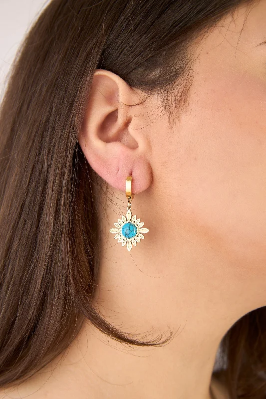 Best hoop earrings with gemstone accents for a colorful and elegant appearance-Amethyst Allure