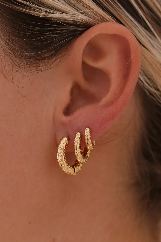 Best hoop earrings with oval shapes for a unique and elongated design-Zinara - Stainless Steel Earring Stack