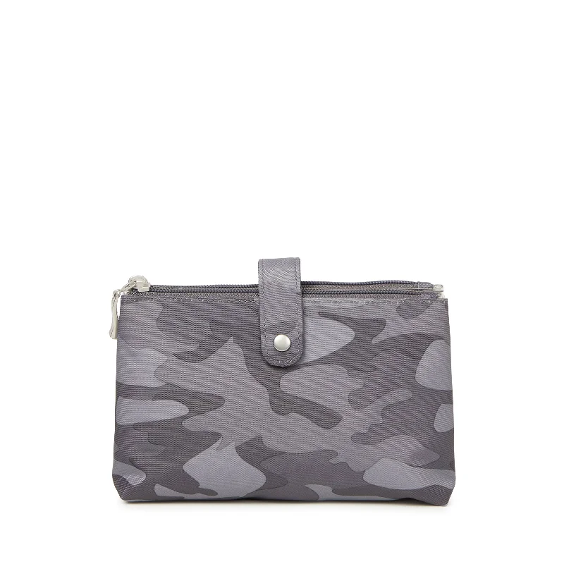 dark grey camo print