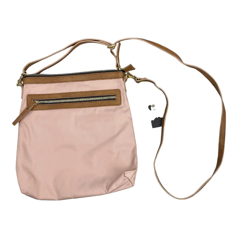 Handle bags with denim fabric for casual -Crossbody By Cmf In Pink, Size:Medium