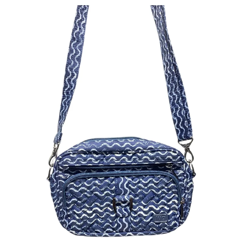 Handle bags with bold stripes for trendiness -Crossbody By Lug Carousel , Size: Small