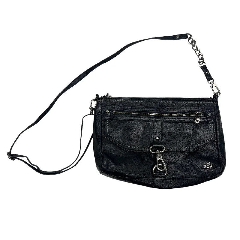 Durable handle bags for heavy-duty everyday use -Crossbody By The Sak In Black, Size:Medium