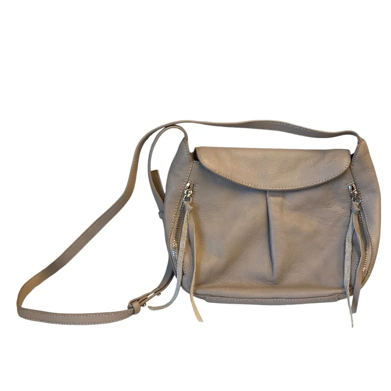 Handle bags with bold logos for branding -Crossbody By Vince Camuto In Taupe, Size:Medium