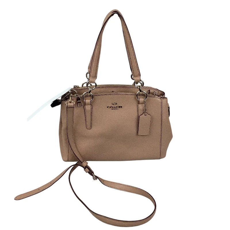 Handle bags with durable hemp for sustainability -Crossbody Designer By Coach, Size: Medium