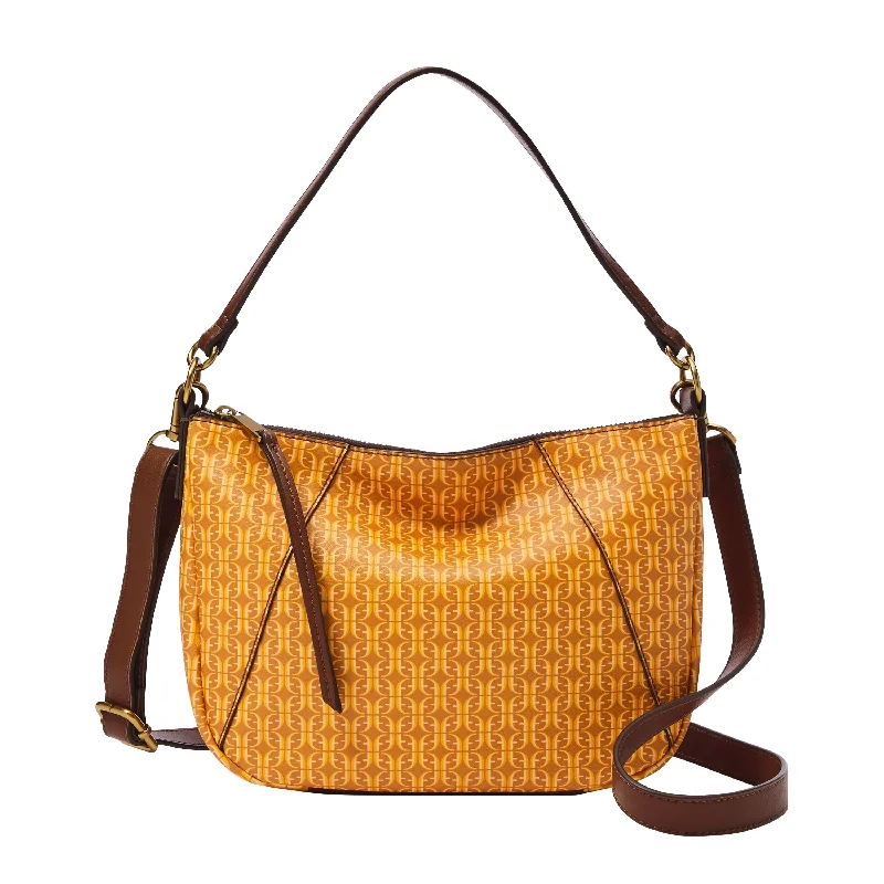 Handle bags with lightweight fabric for ease -Fossil Women's Skylar PVC Crossbody