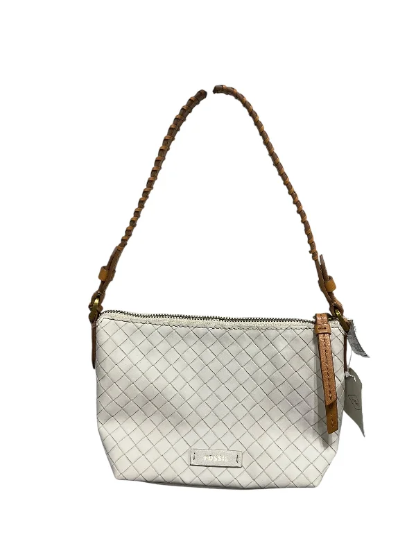 Handle bags with reinforced stitching for durability -Handbag By Fossil, Size: Small