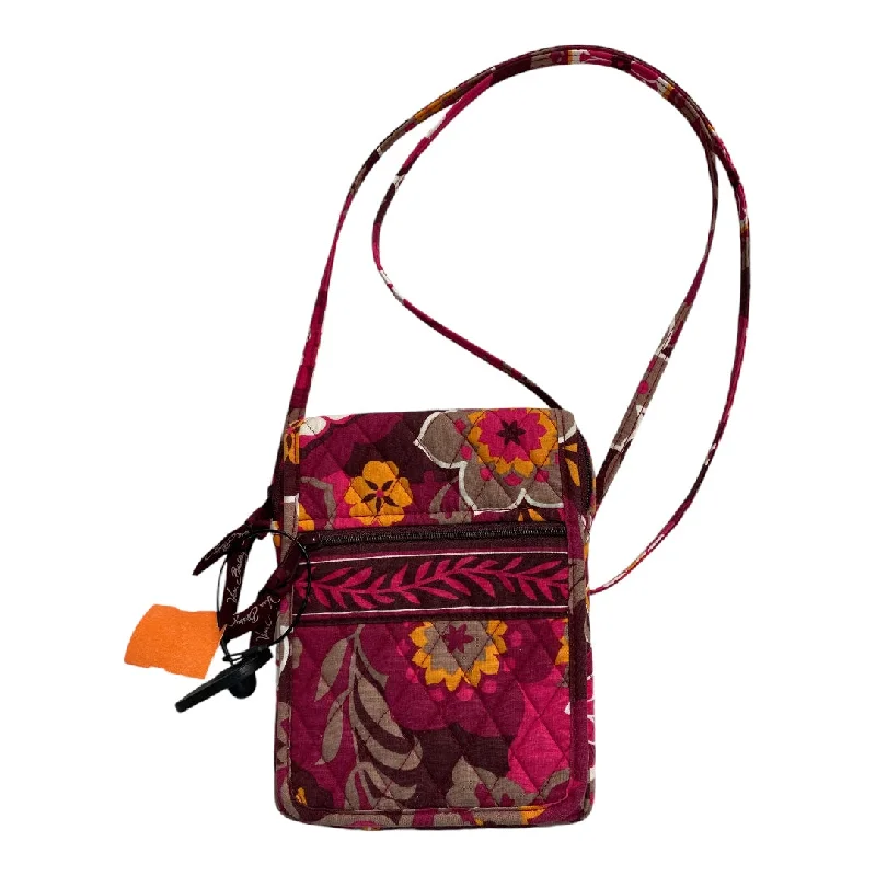 Handle bags with playful pom-poms for charm -Handbag By Vera Bradley, Size: Small