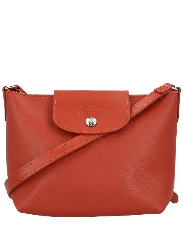 Handle bags with spacious interiors for storage -Longchamp Le Pliage City Canvas Shoulder Bag