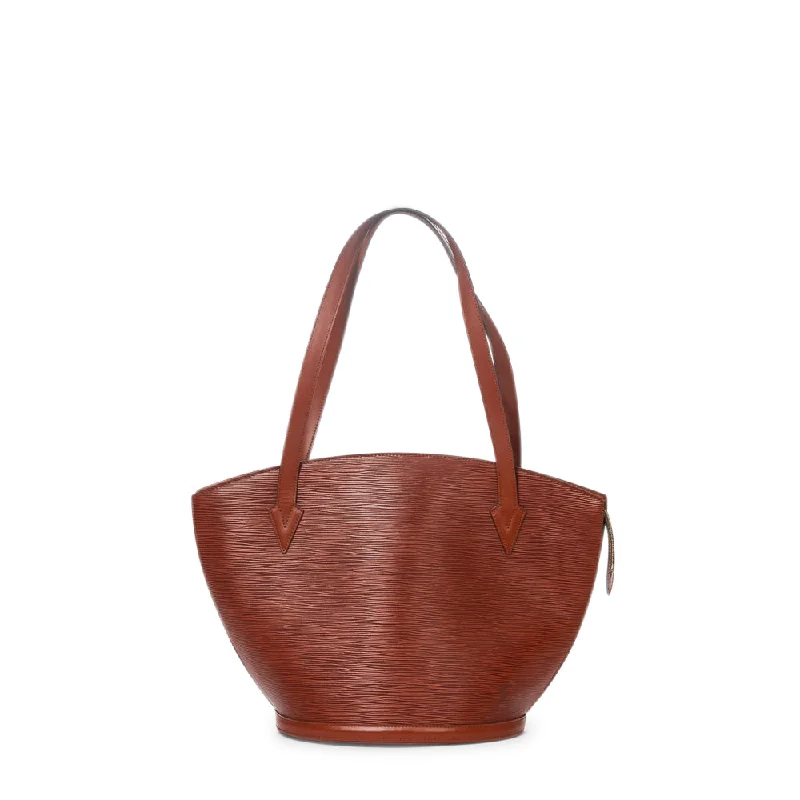 Handle bags with sleek leather for work -St-Jacques Shopping GM